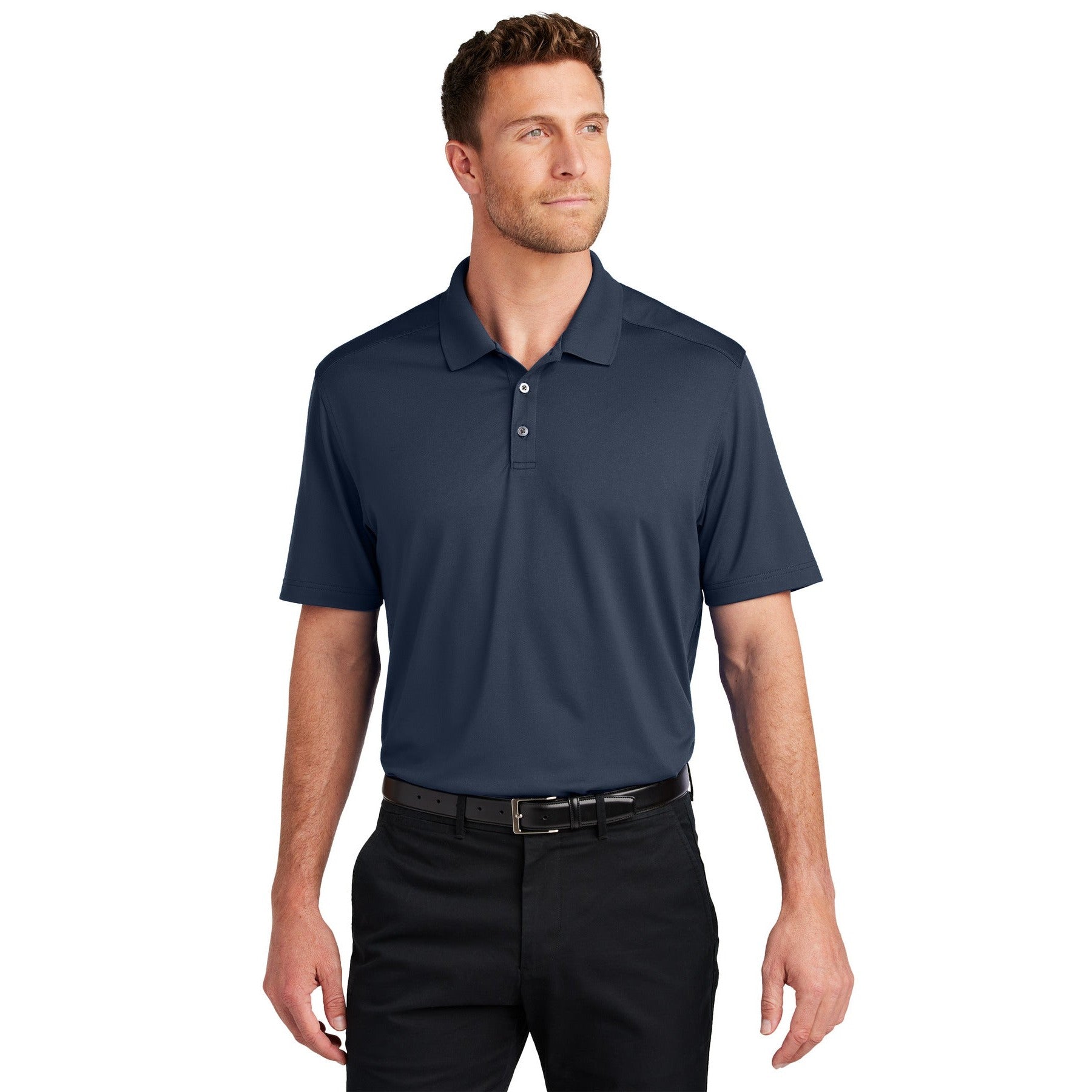 Port Authority-Port Authority® City Stretch Flat Knit Polo K683-MedTech-5
